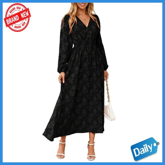 airy gauze empire waist midi dress in stripe STRIPE SLEEVE MIDI DRESS – vanguardiaboutiquepr main image 1
